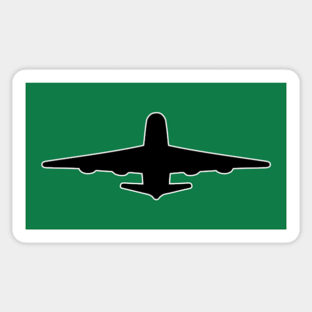 plane Airliner Sticker by Huggy Mauve